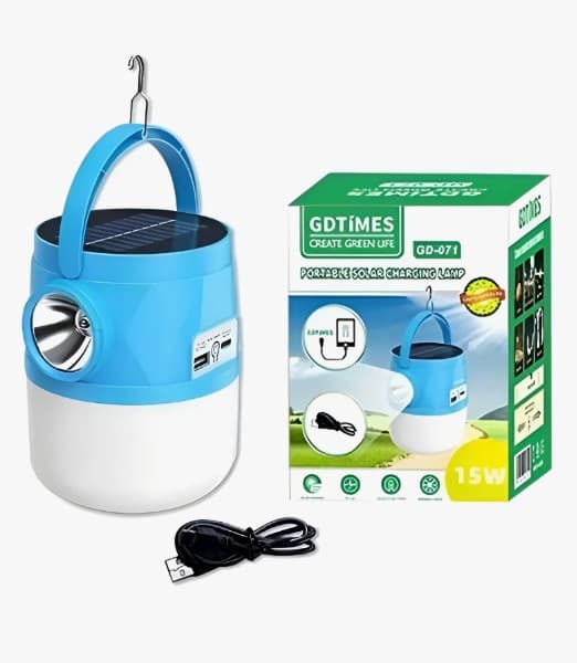 Bombillo LED Recargable de Emergencia