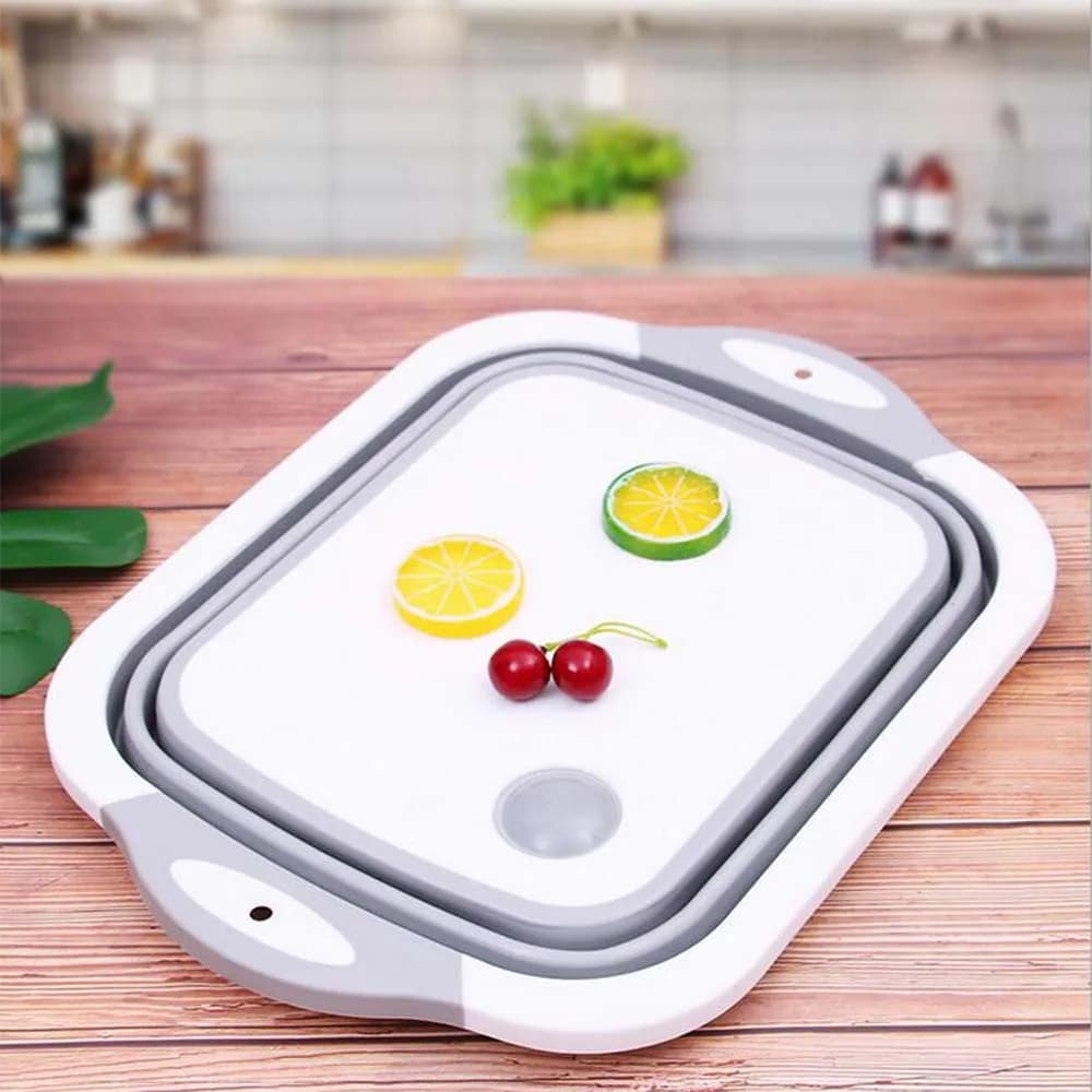 Tabla para Picar Plegable con Colador